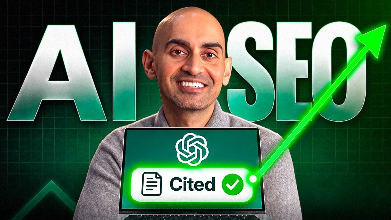 Thumbnail of Neil Patel's YouTube video The 5 Rules of AI SEO for 2027.